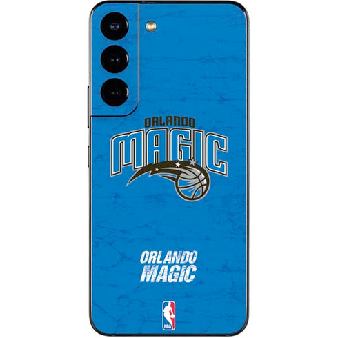 NBA Orlando Magic Blue Primary Logo Galaxy S22 Skin