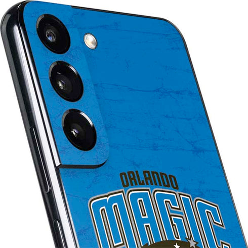NBA Orlando Magic Blue Primary Logo Galaxy S22 Skin