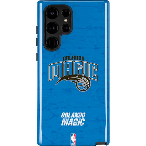 NBA Orlando Magic Blue Primary Logo Galaxy S22 Ultra Pro Case
