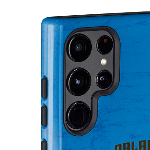 NBA Orlando Magic Blue Primary Logo Galaxy S22 Ultra Pro Case