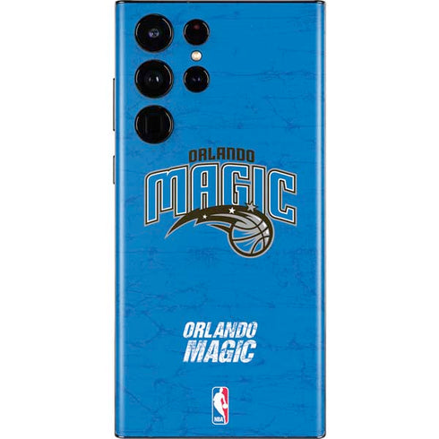 NBA Orlando Magic Blue Primary Logo Galaxy S22 Ultra Skin