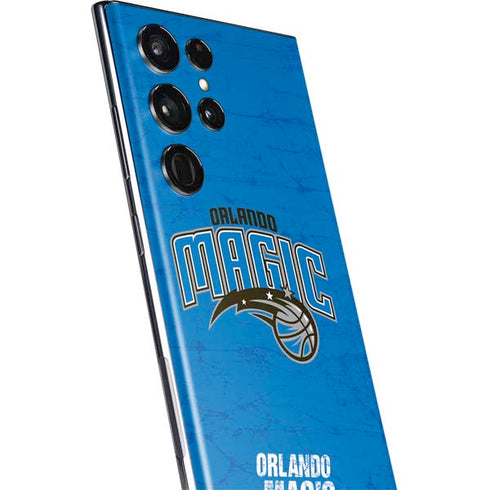 NBA Orlando Magic Blue Primary Logo Galaxy S22 Ultra Skin