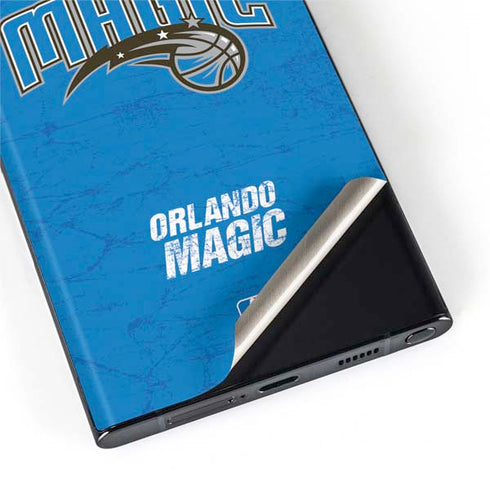NBA Orlando Magic Blue Primary Logo Galaxy S22 Ultra Skin
