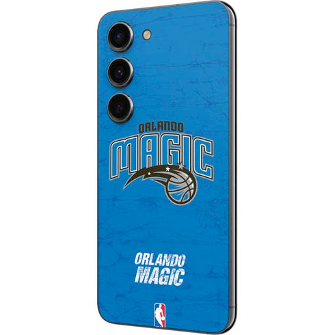 NBA Orlando Magic Blue Primary Logo Galaxy S23 Skin
