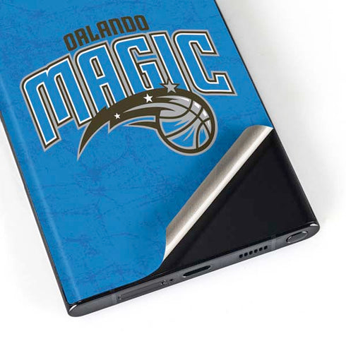 NBA Orlando Magic Blue Primary Logo Galaxy S23 Ultra Skin