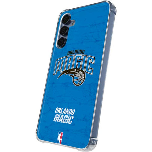 NBA Orlando Magic Blue Primary Logo Galaxy S24 Clear Case