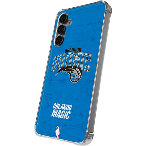 NBA Orlando Magic Blue Primary Logo Galaxy S24 Plus Clear Case