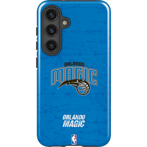 NBA Orlando Magic Blue Primary Logo Galaxy S24 Plus Impact Case