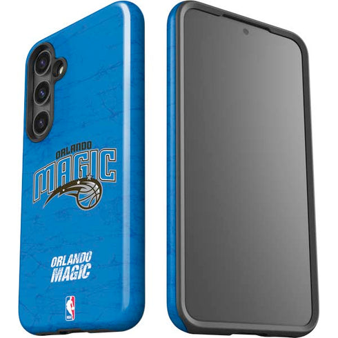 NBA Orlando Magic Blue Primary Logo Galaxy S24 Plus Impact Case