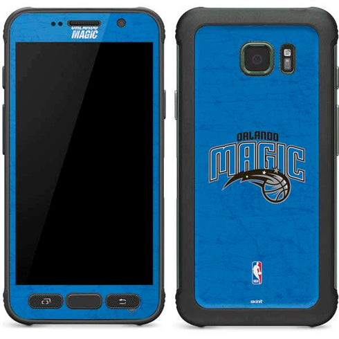 NBA Orlando Magic Blue Primary Logo Galaxy S7 Active Skin