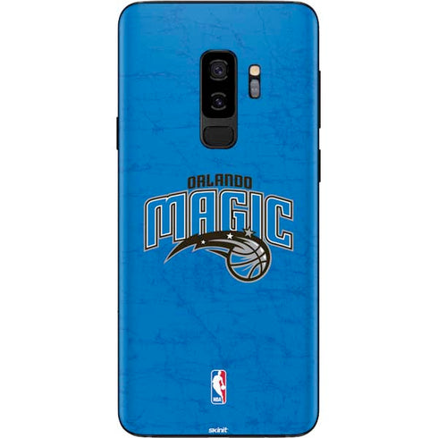 NBA Orlando Magic Blue Primary Logo Galaxy S9 Plus Skin
