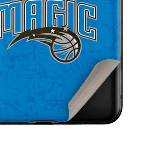 NBA Orlando Magic Blue Primary Logo Galaxy Z Flip Skin