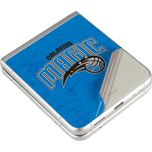 NBA Orlando Magic Blue Primary Logo Galaxy Z Flip3 5G Skin