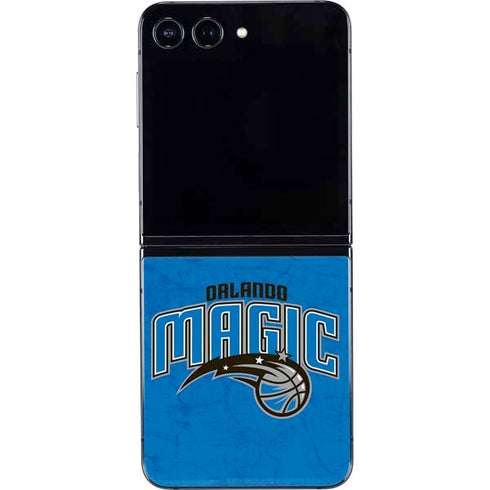 NBA Orlando Magic Blue Primary Logo Galaxy Z Flip5 5G Skin