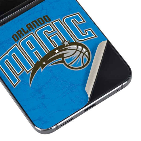 NBA Orlando Magic Blue Primary Logo Galaxy Z Flip5 5G Skin