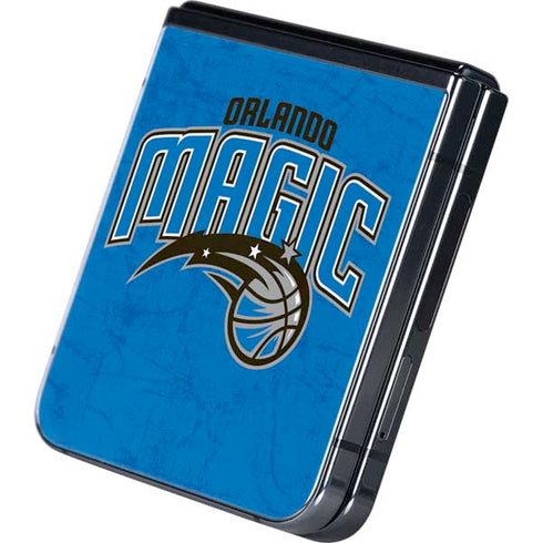 NBA Orlando Magic Blue Primary Logo Galaxy Z Flip5 5G Skin