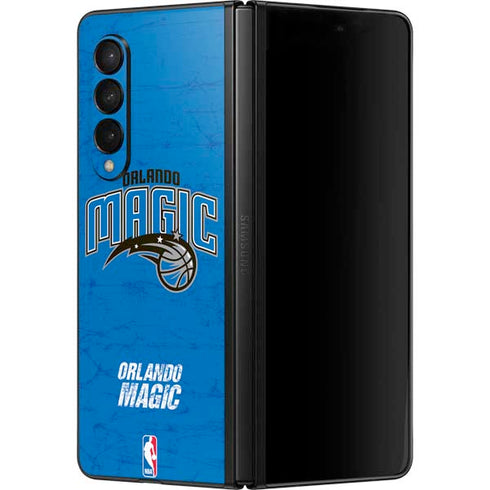 NBA Orlando Magic Blue Primary Logo Galaxy Z Fold3 5G Skin