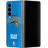 NBA Orlando Magic Blue Primary Logo Galaxy Z Fold4 5G Skin