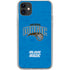 NBA Orlando Magic Blue Primary Logo iPhone 11 Clear Case