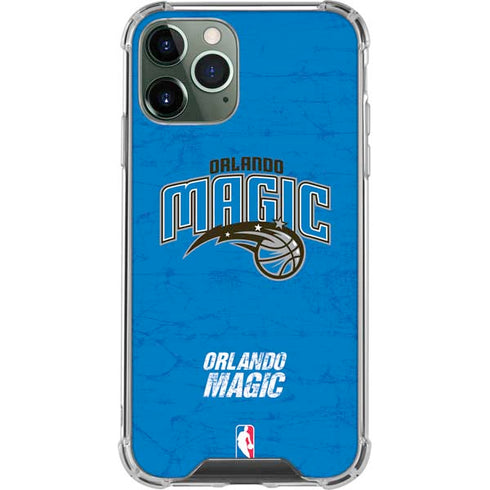 NBA Orlando Magic Blue Primary Logo iPhone 11 Pro Max Clear Case