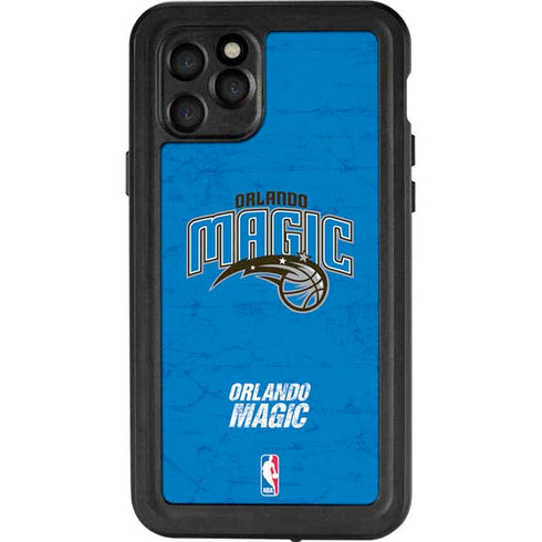 NBA Orlando Magic Blue Primary Logo iPhone 11 Pro Waterproof Case