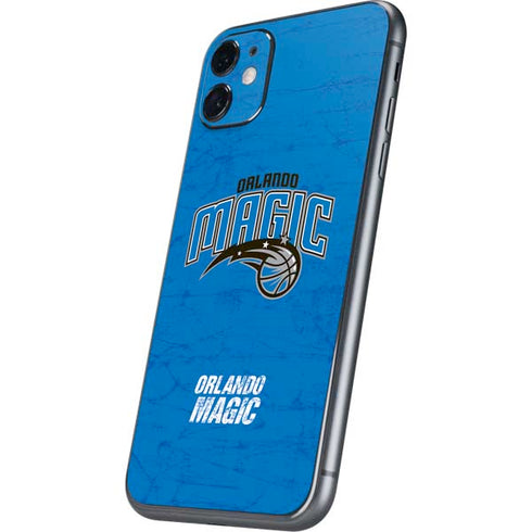 NBA Orlando Magic Blue Primary Logo iPhone 11 Skin