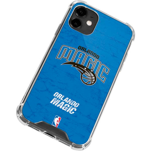 NBA Orlando Magic Blue Primary Logo iPhone 12 Mini Clear Case