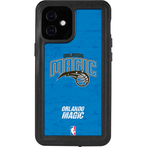 NBA Orlando Magic Blue Primary Logo iPhone 12 Mini Waterproof Case