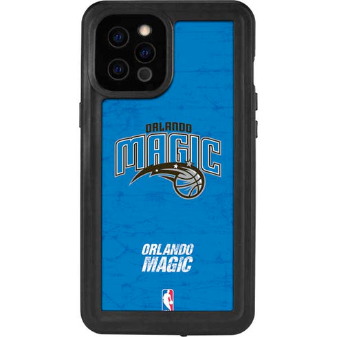 NBA Orlando Magic Blue Primary Logo iPhone 12 Pro Max Waterproof Case