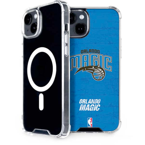 NBA Orlando Magic Blue Primary Logo iPhone 13 MagSafe Case