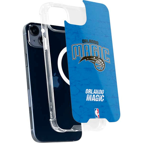 NBA Orlando Magic Blue Primary Logo iPhone 13 MagSafe Case