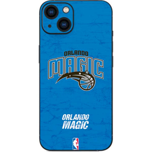 NBA Orlando Magic Blue Primary Logo iPhone 14 Plus Skin