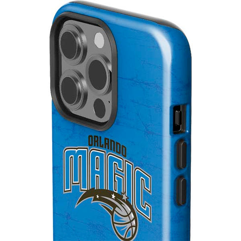 NBA Orlando Magic Blue Primary Logo iPhone 15 Pro Impact Case