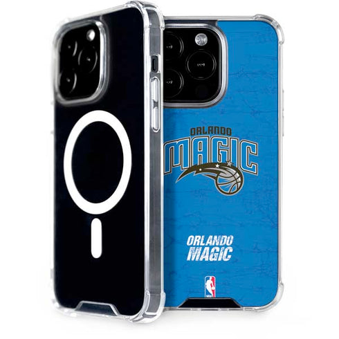 NBA Orlando Magic Blue Primary Logo iPhone 14 Pro MagSafe Case