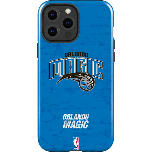 NBA Orlando Magic Blue Primary Logo iPhone 15 Pro Max Impact Case