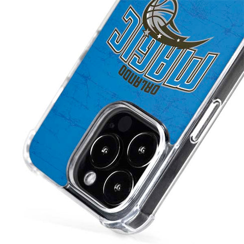 NBA Orlando Magic Blue Primary Logo iPhone 15 Pro Max MagSafe Case