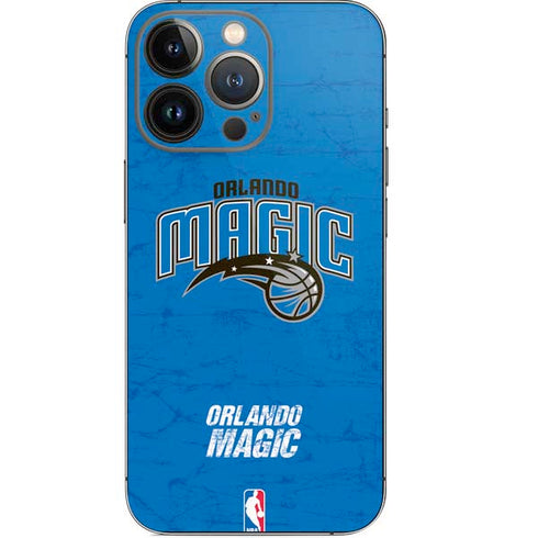 NBA Orlando Magic Blue Primary Logo iPhone 15 Pro Skin
