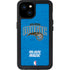 NBA Orlando Magic Blue Primary Logo iPhone 15 Plus Waterproof Case