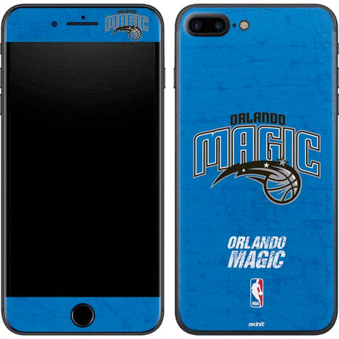 NBA Orlando Magic Blue Primary Logo iPhone 8 Plus Skin