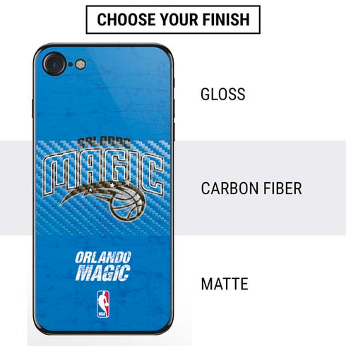 NBA Orlando Magic Blue Primary Logo iPhone SE (2nd & 3rd Gen) Skin