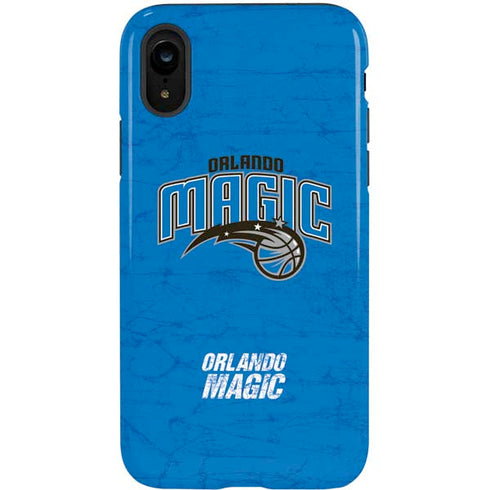 NBA Orlando Magic Blue Primary Logo iPhone XR Pro Case
