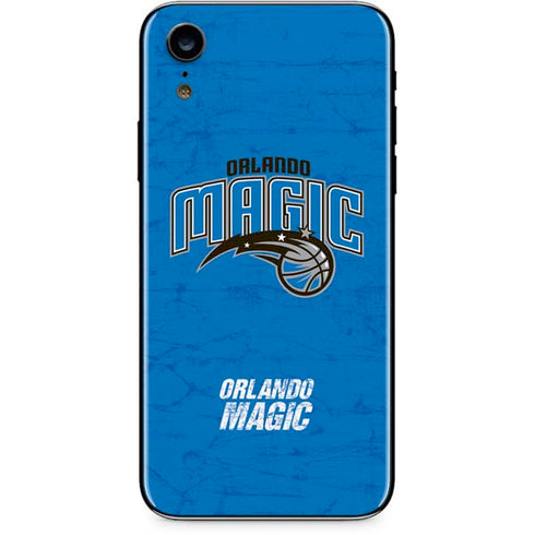 NBA Orlando Magic Blue Primary Logo iPhone XR Skin