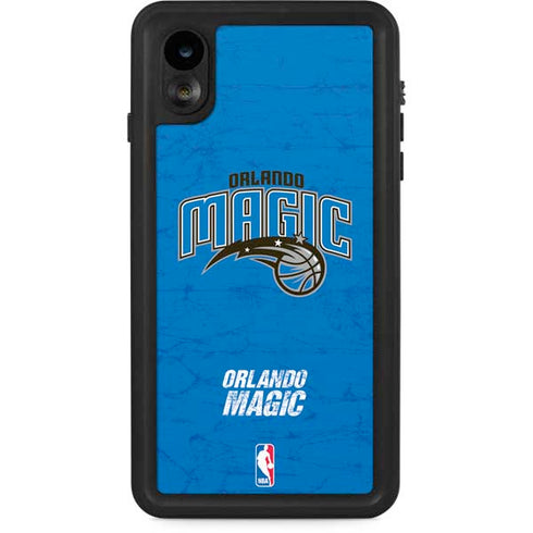 NBA Orlando Magic Blue Primary Logo iPhone XR Waterproof Case