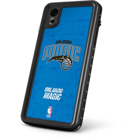 NBA Orlando Magic Blue Primary Logo iPhone XR Waterproof Case