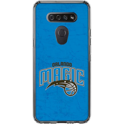 NBA Orlando Magic Blue Primary Logo LG K51/Q51 Clear Case
