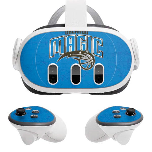 NBA Orlando Magic Blue Primary Logo Meta Quest 3 Skin