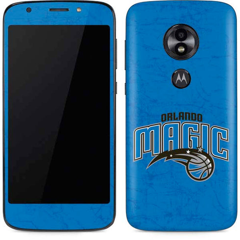 NBA Orlando Magic Blue Primary Logo Moto E5 Play Skin