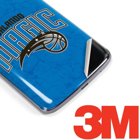 NBA Orlando Magic Blue Primary Logo Moto E5 Plus Skin