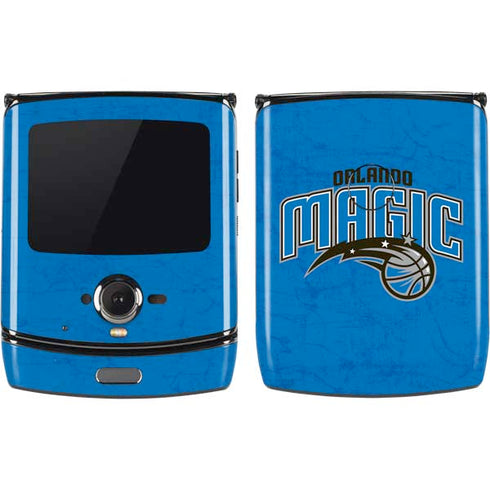 NBA Orlando Magic Blue Primary Logo Motorola RAZR Skin