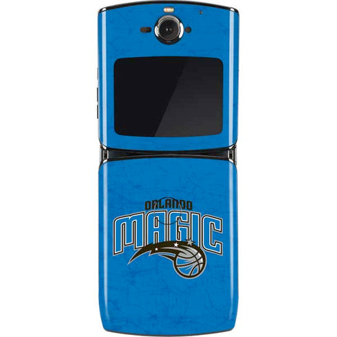 NBA Orlando Magic Blue Primary Logo Motorola RAZR Skin